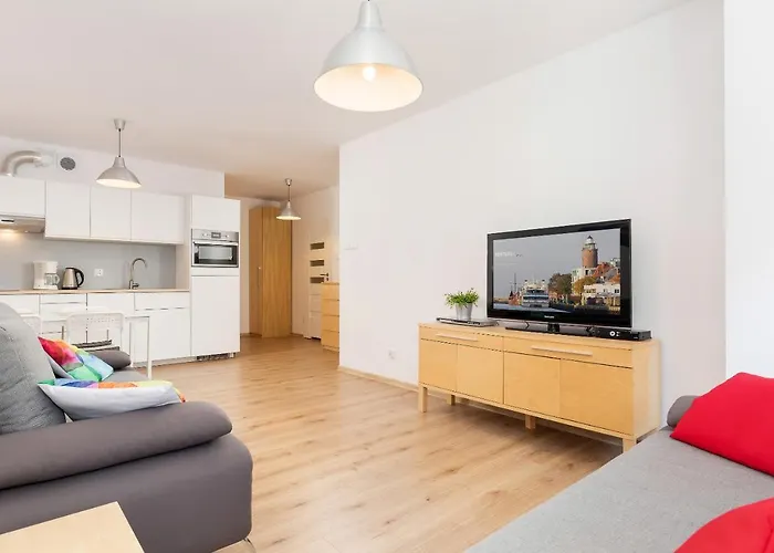 Polanki Park Basen, Sauna & Silownia By Renters Lejlighed